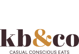 kb and co conscious eats restaurant logo