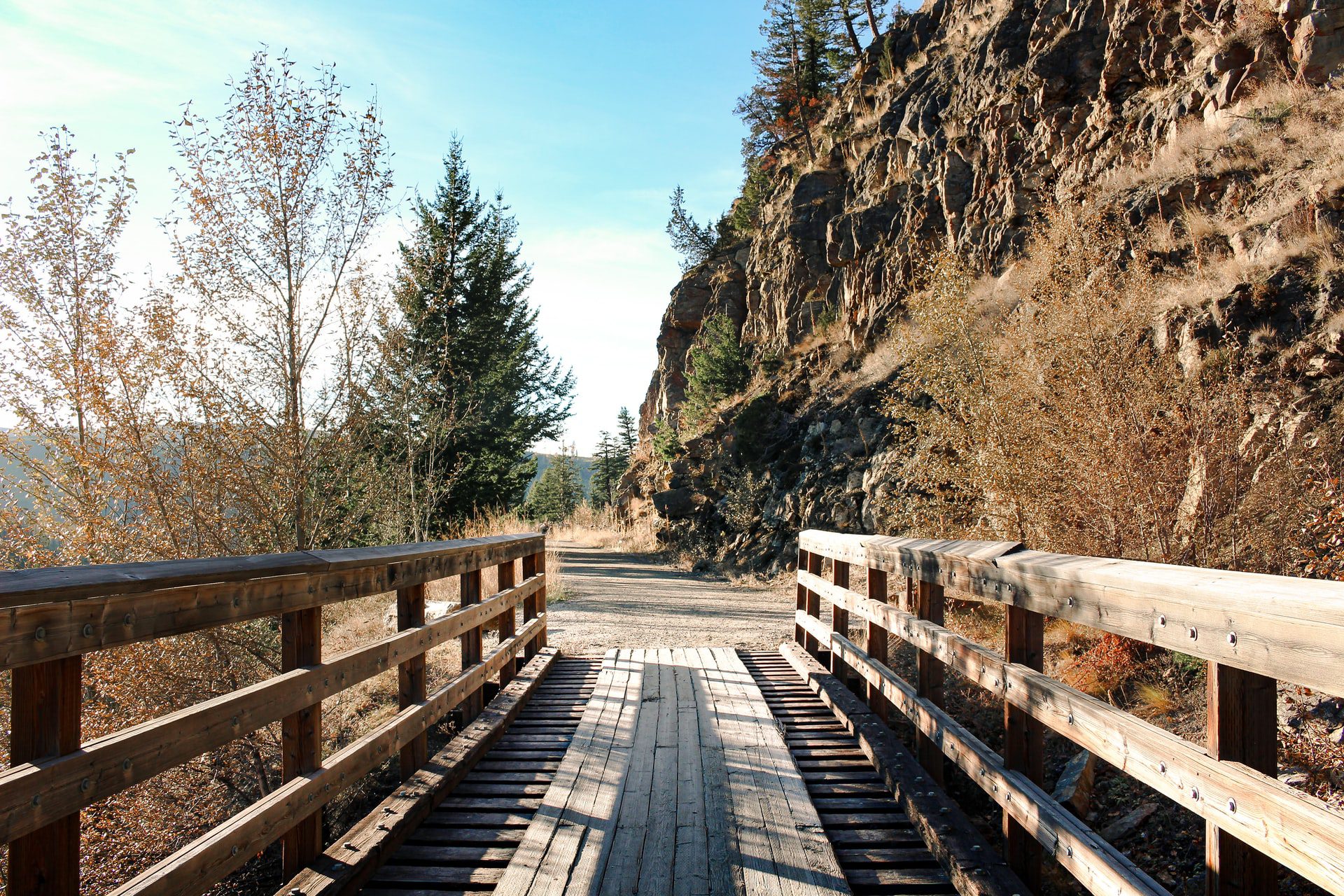 Trestles Hiking in Myra Bellevue Provincial Park in Kelowna